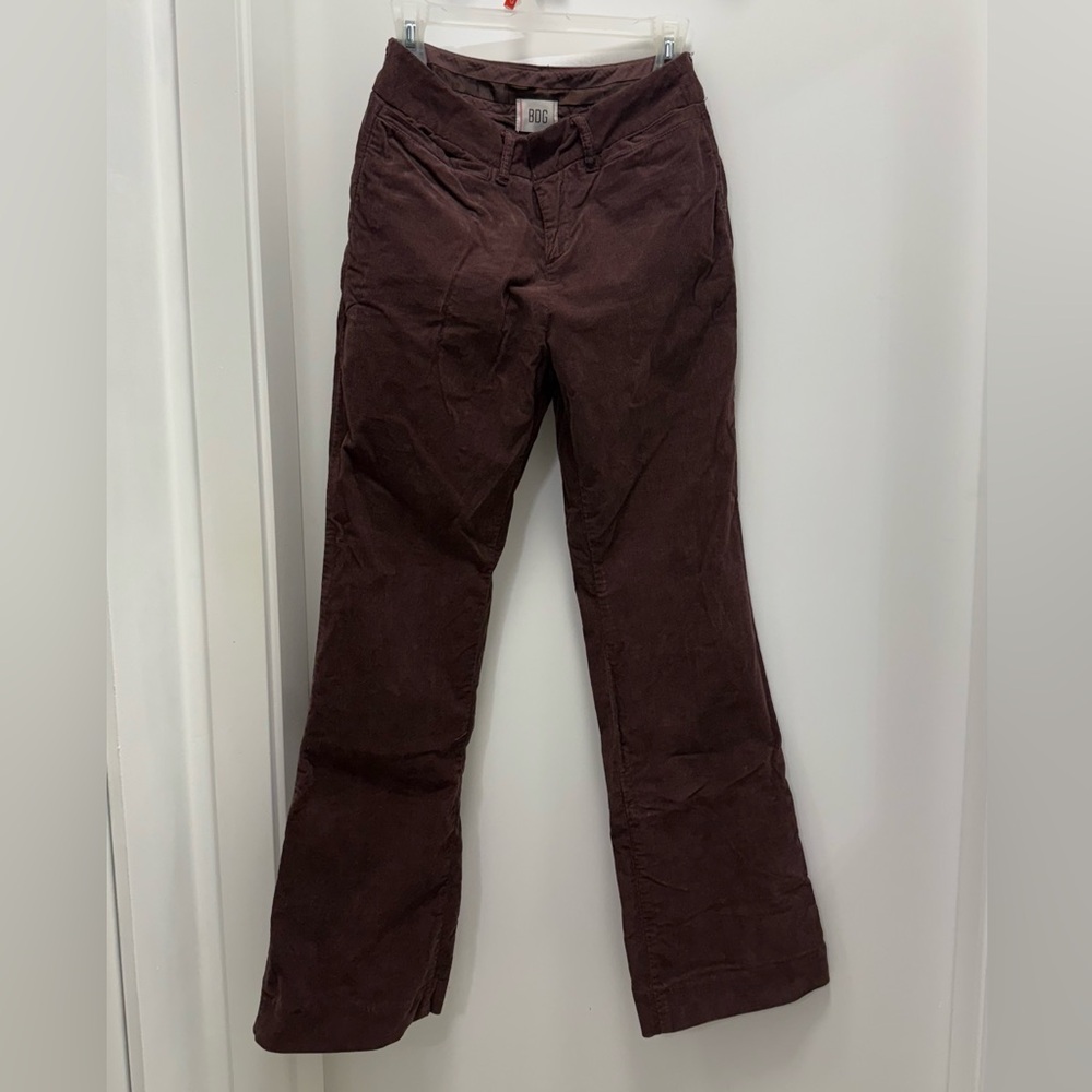 Urban Outfitters BDG Dark Brown Corduroy Pants Size 2